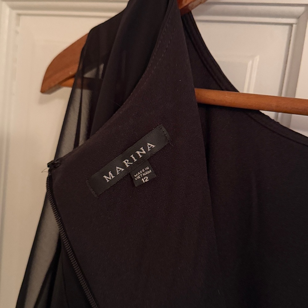 Marina Black Women’s Flowing Pant Suit size 12 NWT - Picture 8 of 8